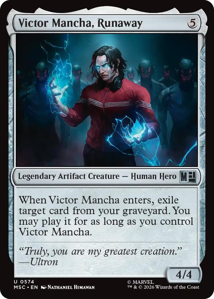 Image for Victor Mancha, Runaway [574] - Magic: The Gathering