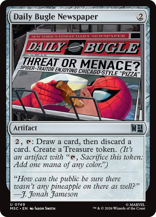 Image for Daily Bugle Newspaper [749] - Magic: The Gathering