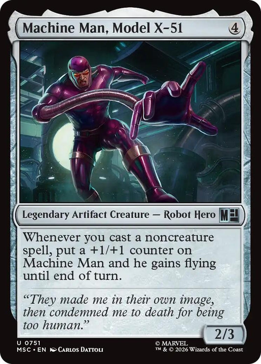 Image for Machine Man, Model X-51 [751] - Magic: The Gathering