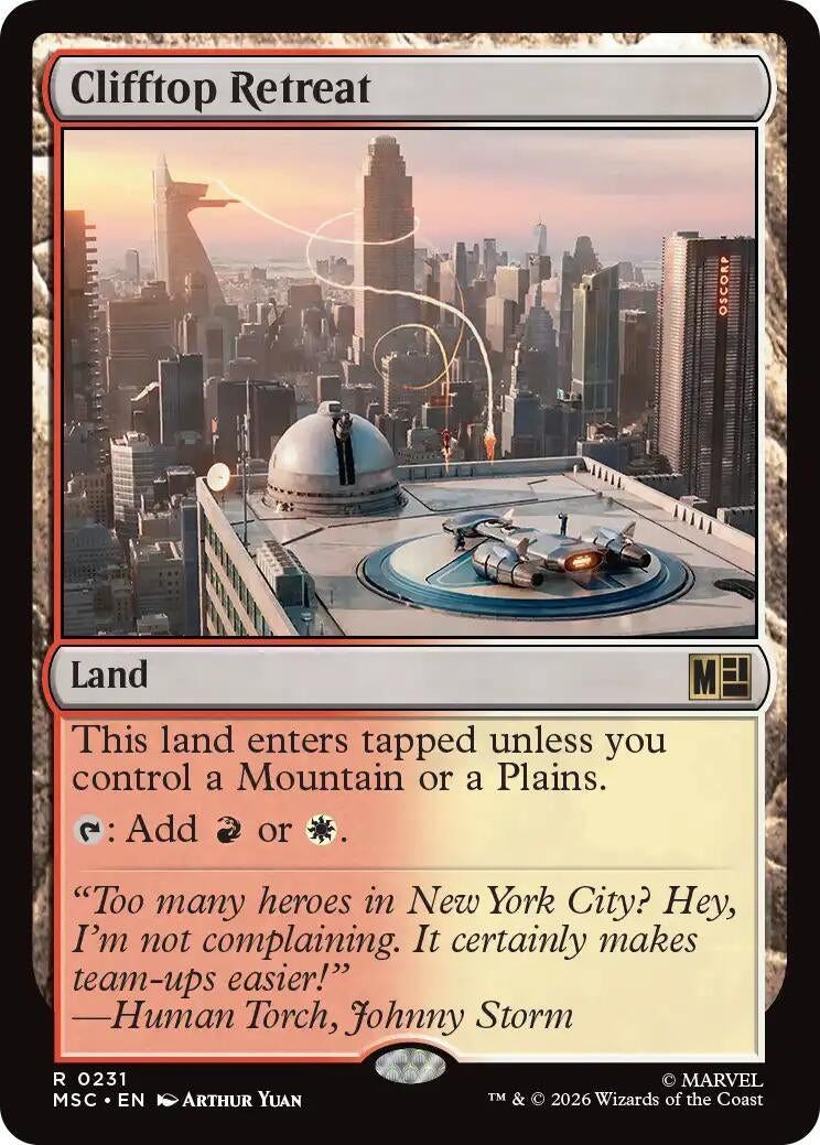 Image for Clifftop Retreat [231] - Magic: The Gathering