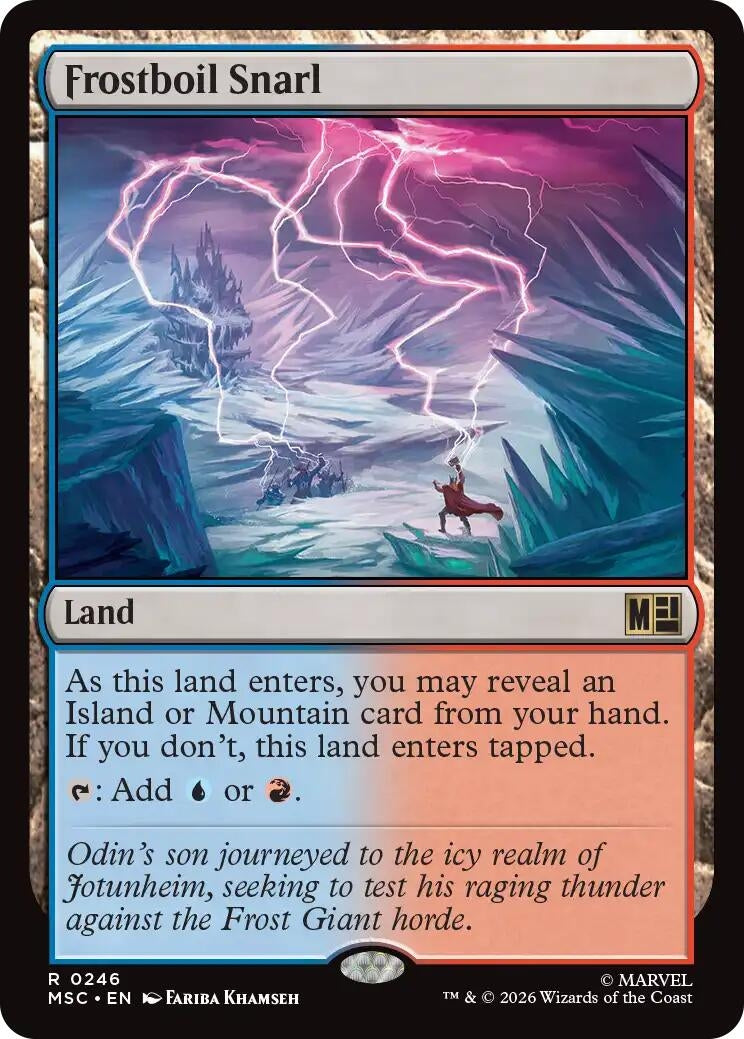 Image for Frostboil Snarl [246] - Magic: The Gathering