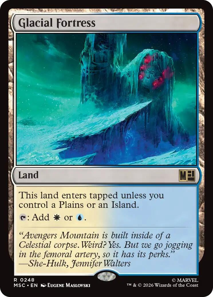 Image for Glacial Fortress [248] - Magic: The Gathering