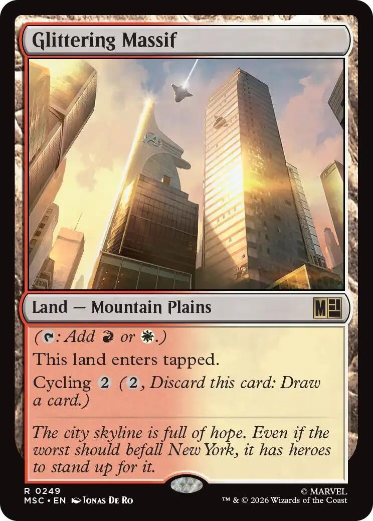 Image for Glittering Massif [249] - Magic: The Gathering