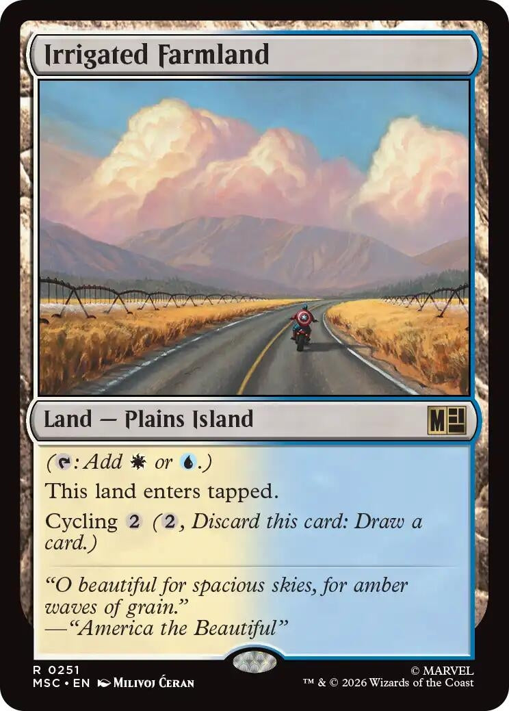 Image for Irrigated Farmland [251] - Magic: The Gathering