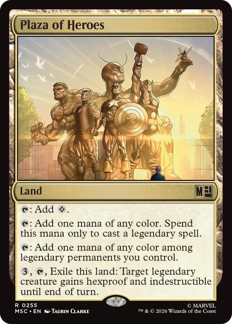 Image for Plaza of Heroes [255] - Magic: The Gathering