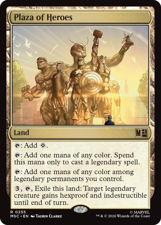 Image for Plaza of Heroes [255] - Magic: The Gathering