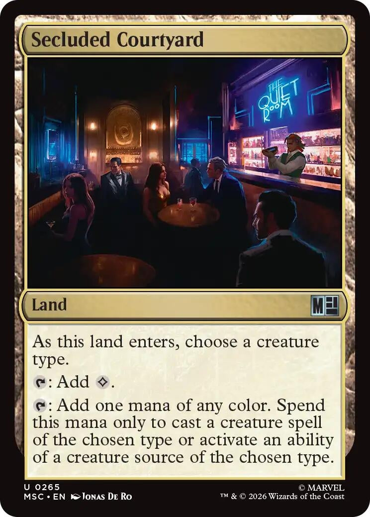 Image for Secluded Courtyard [265] - Magic: The Gathering