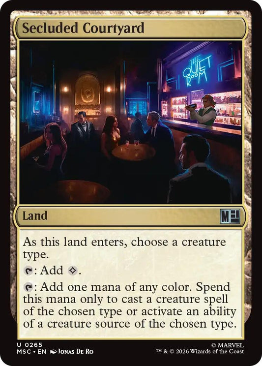 Image for Secluded Courtyard [265] - Magic: The Gathering