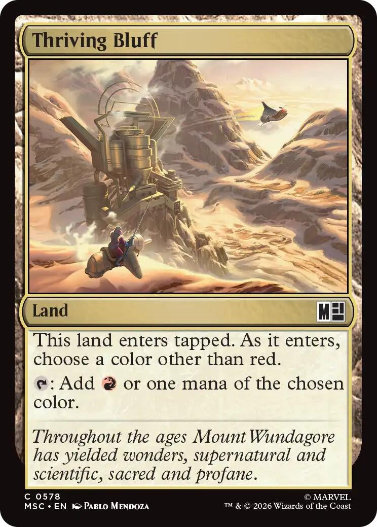 Image for Thriving Bluff [578] - Magic: The Gathering
