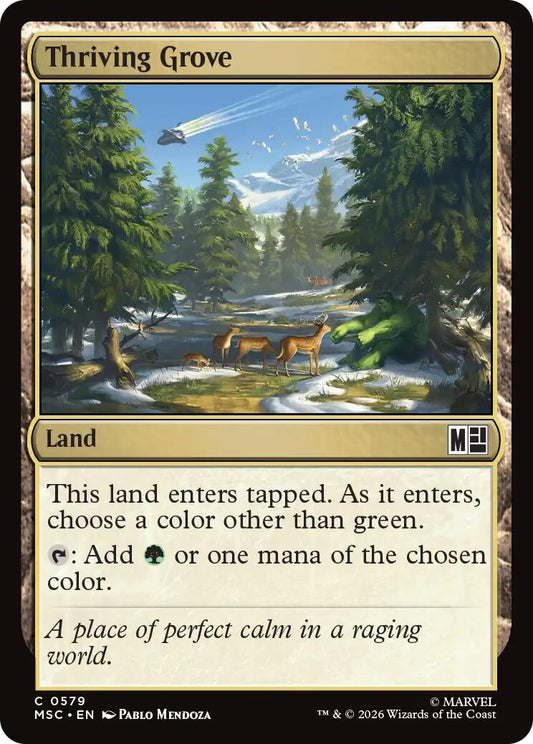 Image for Thriving Grove [579] - Magic: The Gathering