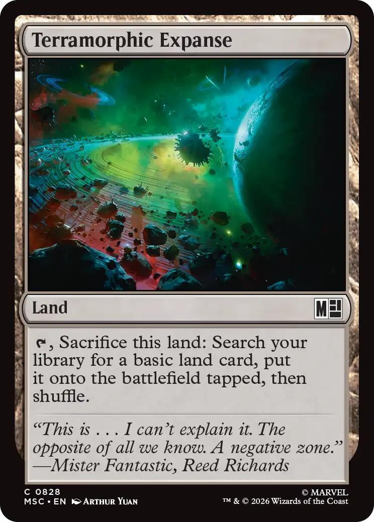 Image for Terramorphic Expanse (0828) [828] - Magic: The Gathering