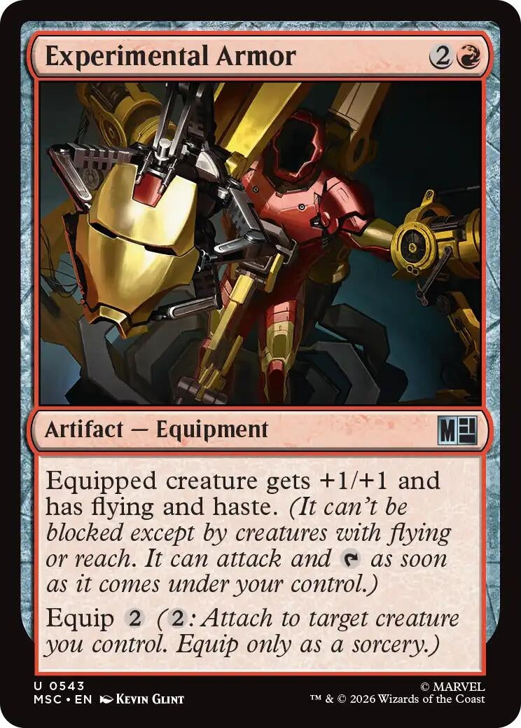 Image for Experimental Armor [543] - Magic: The Gathering