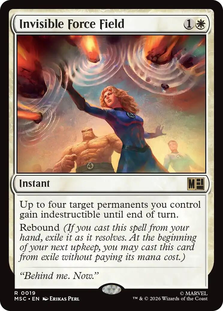 Image for Invisible Force Field [19] - Magic: The Gathering