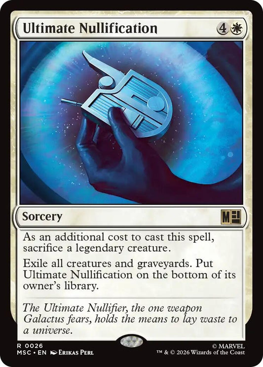Image for Ultimate Nullification [26] - Magic: The Gathering