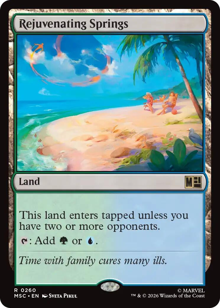 Image for Rejuvenating Springs [260] - Magic: The Gathering