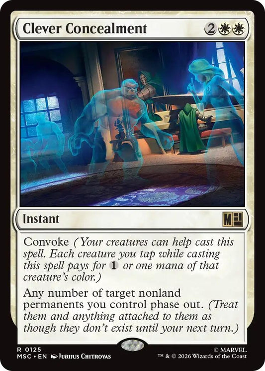Image for Clever Concealment [125] - Magic: The Gathering
