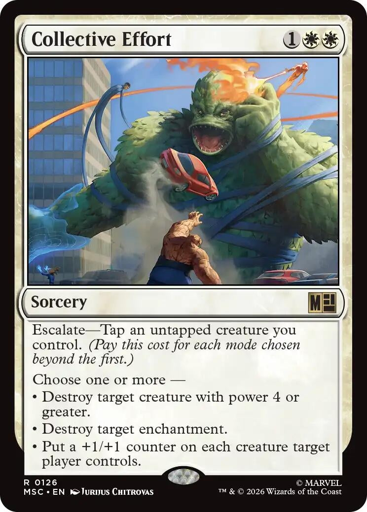 Image for Collective Effort [126] - Magic: The Gathering