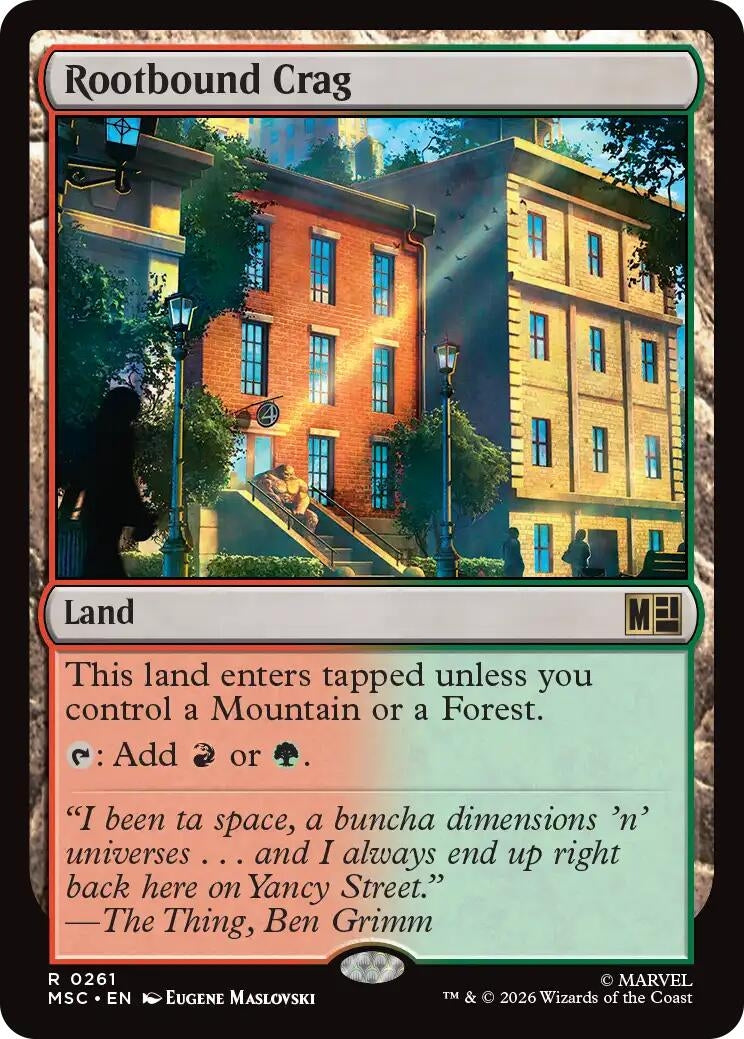 Image for Rootbound Crag [261] - Magic: The Gathering