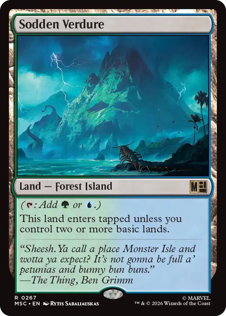 Image for Sodden Verdure [267] - Magic: The Gathering