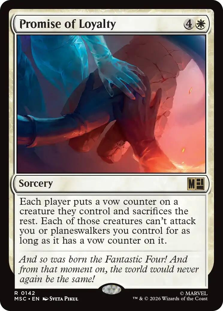 Image for Promise of Loyalty [142] - Magic: The Gathering