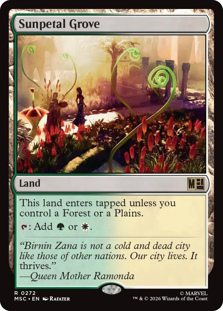 Image for Sunpetal Grove [272] - Magic: The Gathering