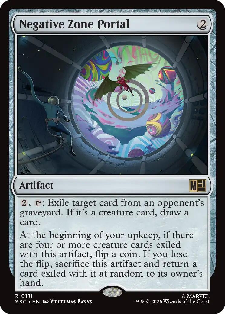 Image for Negative Zone Portal [111] - Magic: The Gathering