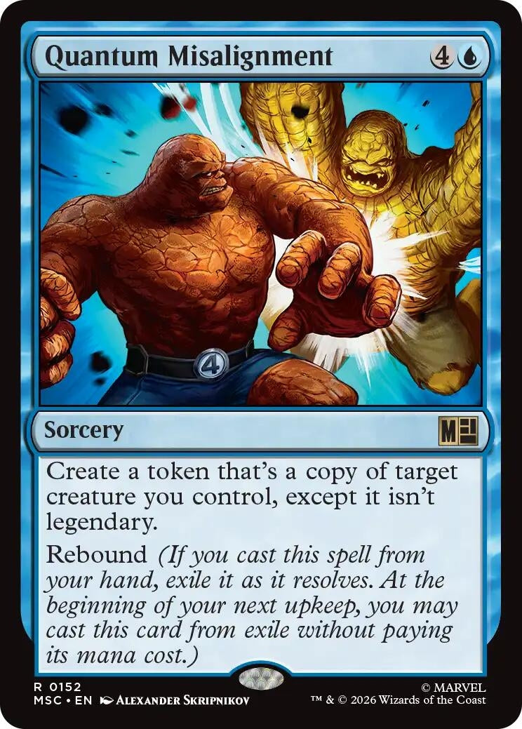 Image for Quantum Misalignment [152] - Magic: The Gathering