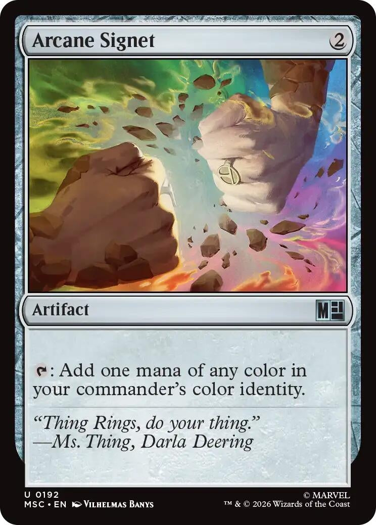 Image for Arcane Signet (0192) [192] - Magic: The Gathering