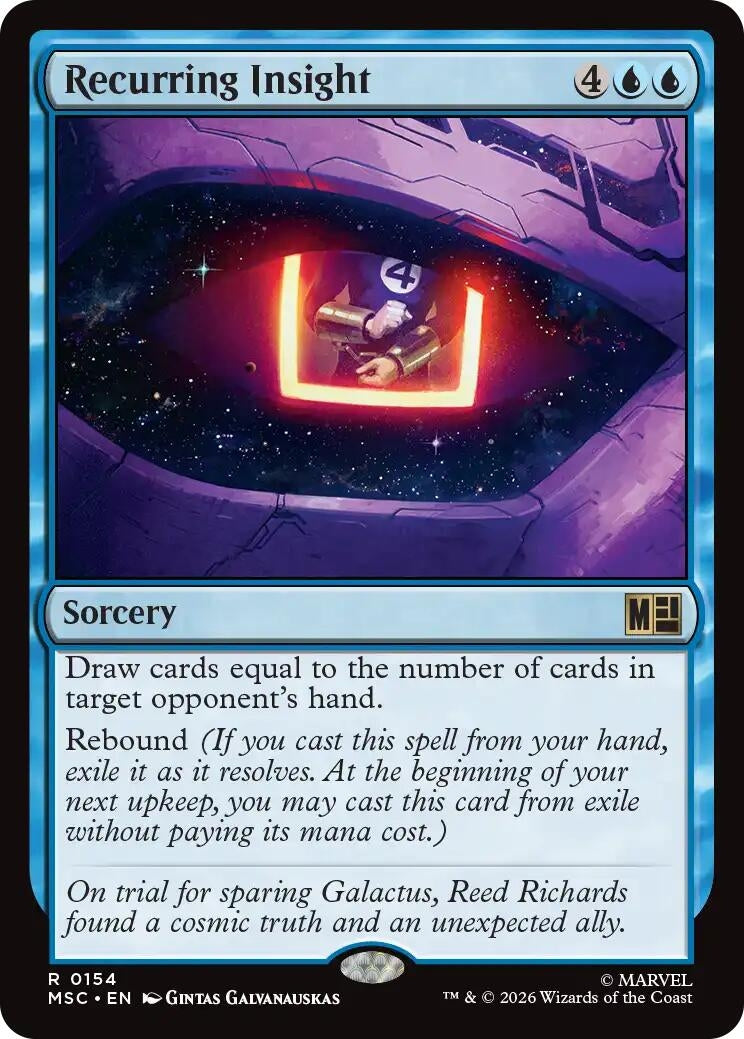 Image for Recurring Insight [154] - Magic: The Gathering