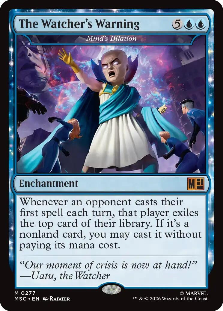 Image for The Watcher's Warning - Mind's Dilation [277] - Magic: The Gathering