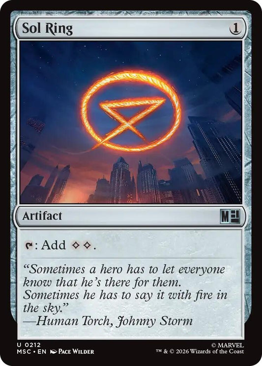 Image for Sol Ring (0212) [212] - Magic: The Gathering