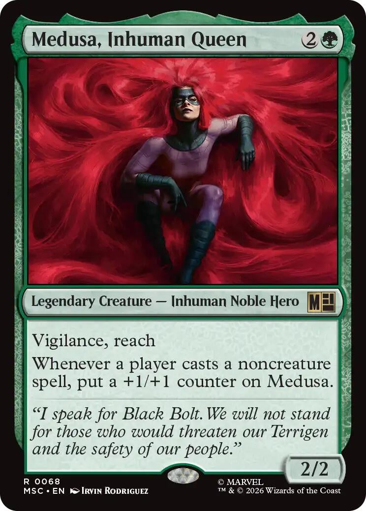 Image for Medusa, Inhuman Queen [68] - Magic: The Gathering