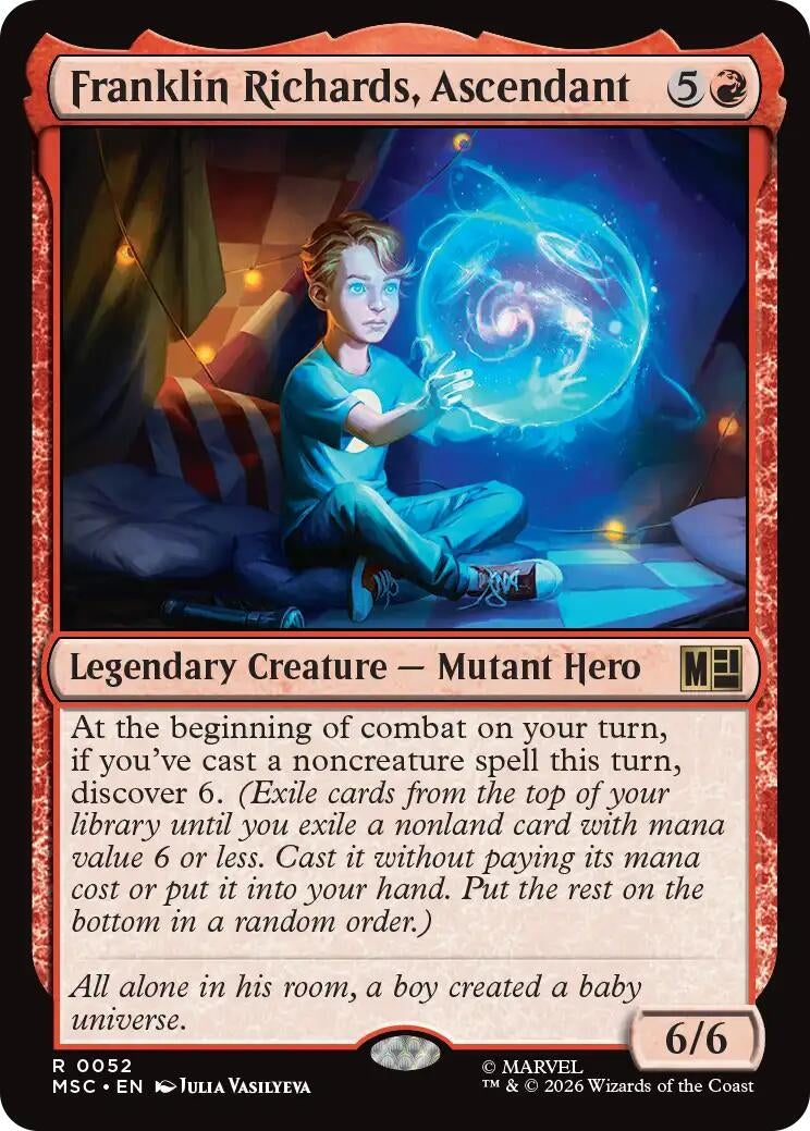 Image for Franklin Richards, Ascendant [52] - Magic: The Gathering
