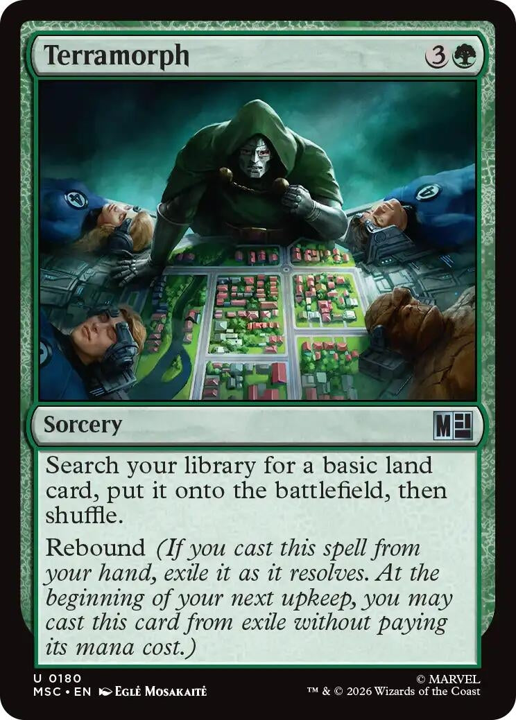 Image for Terramorph [180] - Magic: The Gathering