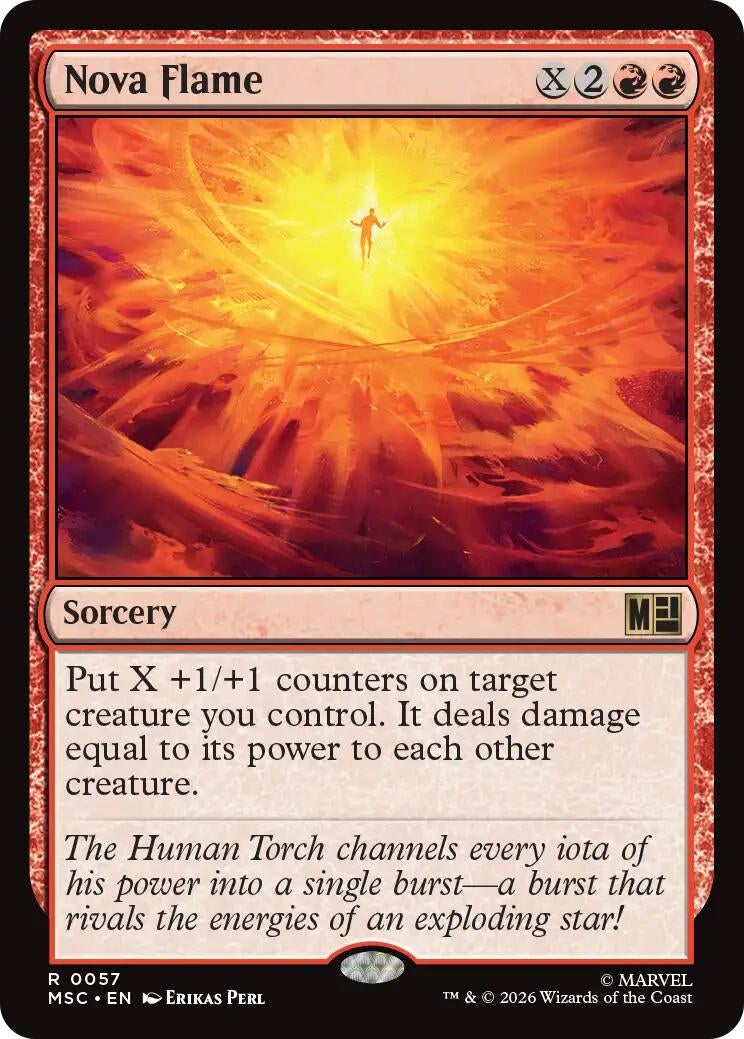 Image for Nova Flame [57] - Magic: The Gathering