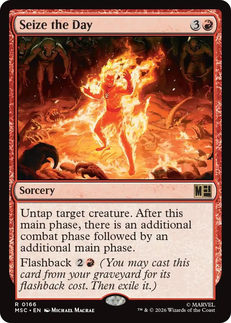 Image for Seize the Day [166] - Magic: The Gathering