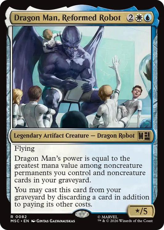 Image for Dragon Man, Reformed Robot [82] - Magic: The Gathering