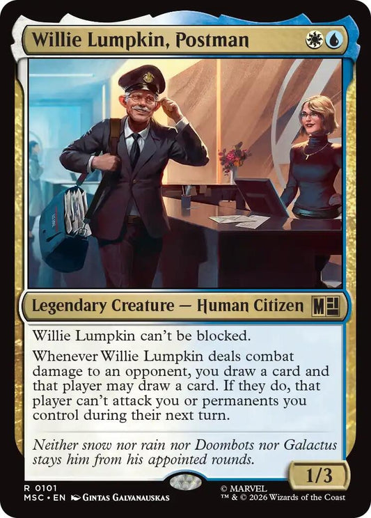 Image for Willie Lumpkin, Postman [101] - Magic: The Gathering