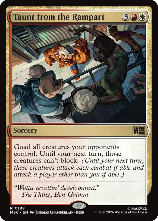 Image for Taunt from the Rampart [188] - Magic: The Gathering