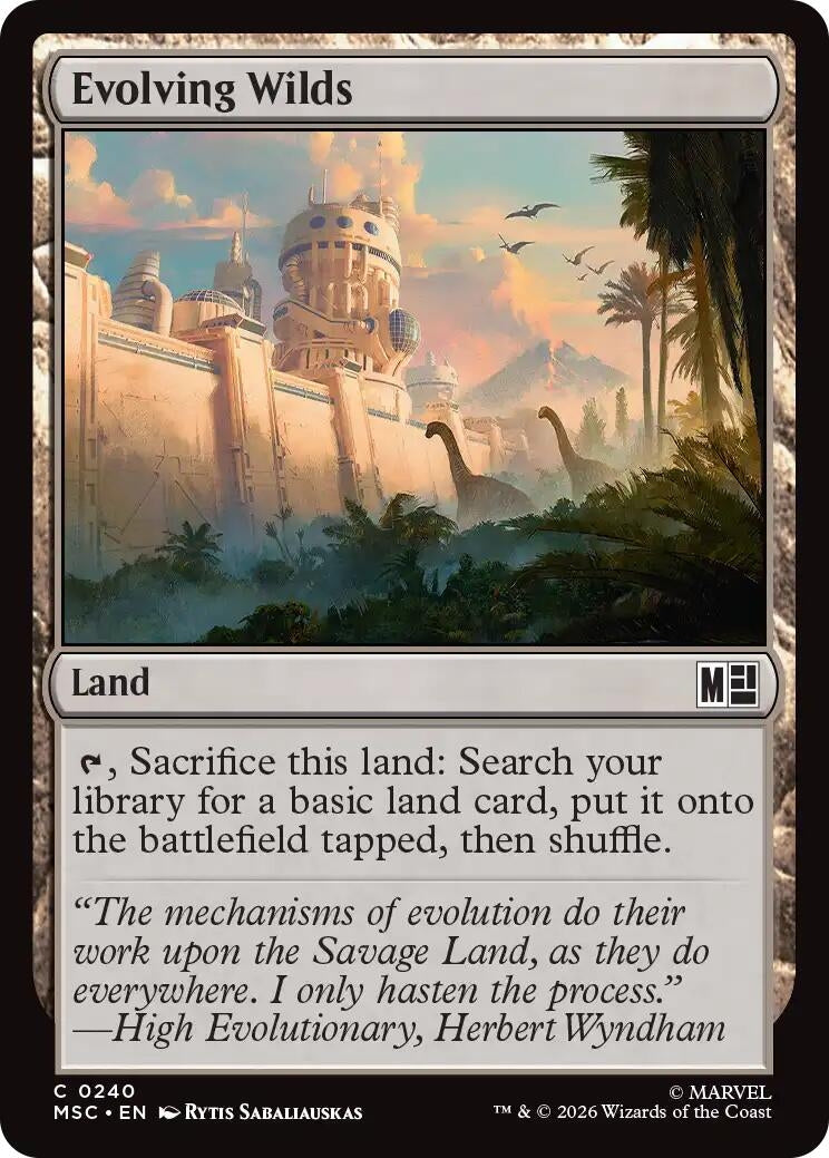 Image for Evolving Wilds [240] - Magic: The Gathering