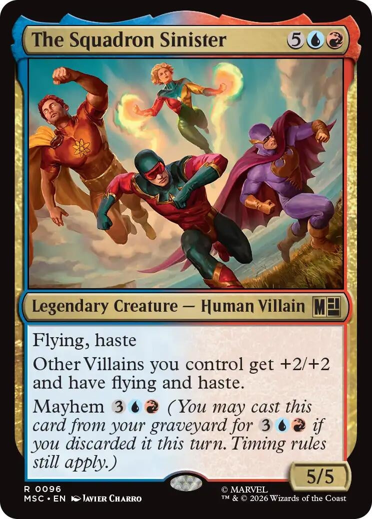 Image for The Squadron Sinister [96] - Magic: The Gathering