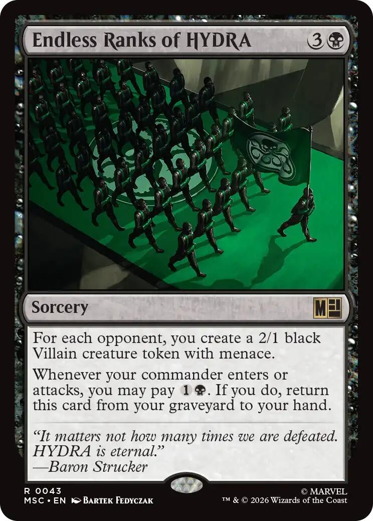 Image for Endless Ranks of HYDRA [43] - Magic: The Gathering