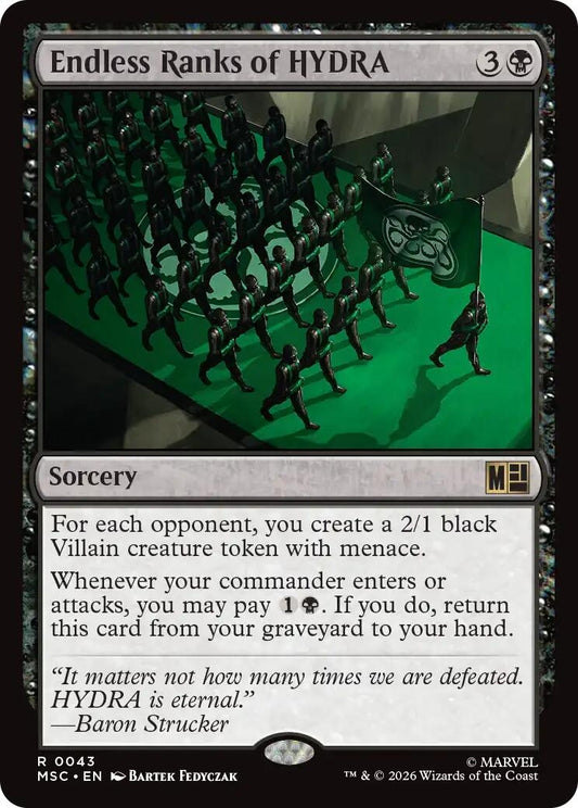 Image for Endless Ranks of HYDRA [43] - Magic: The Gathering
