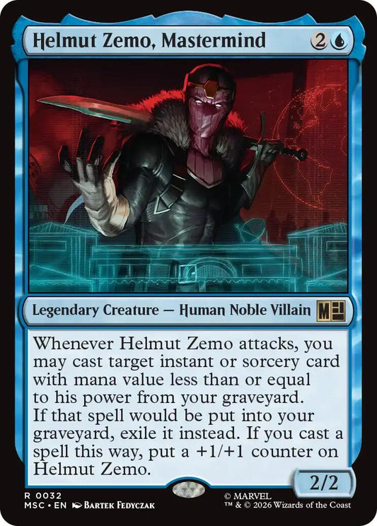 Image for Helmut Zemo, Mastermind [32] - Magic: The Gathering