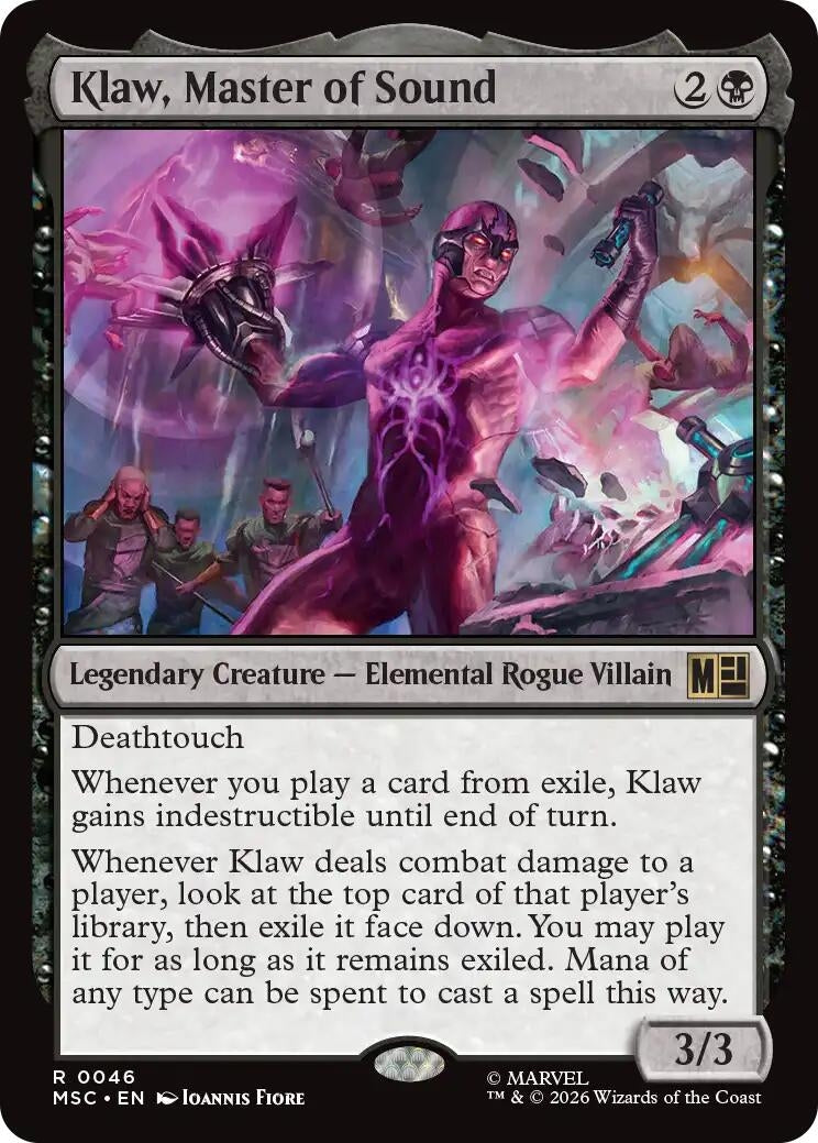 Image for Klaw, Master of Sound [46] - Magic: The Gathering