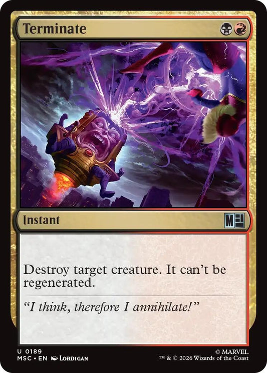 Image for Terminate [189] - Magic: The Gathering