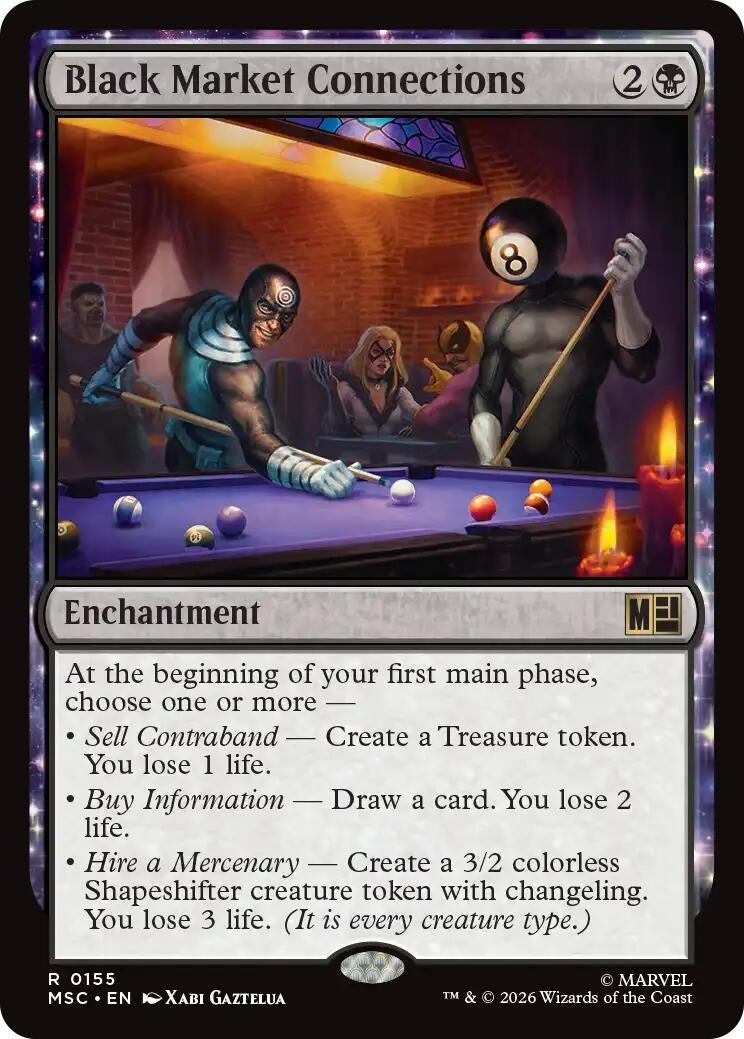 Image for Black Market Connections [155] - Magic: The Gathering