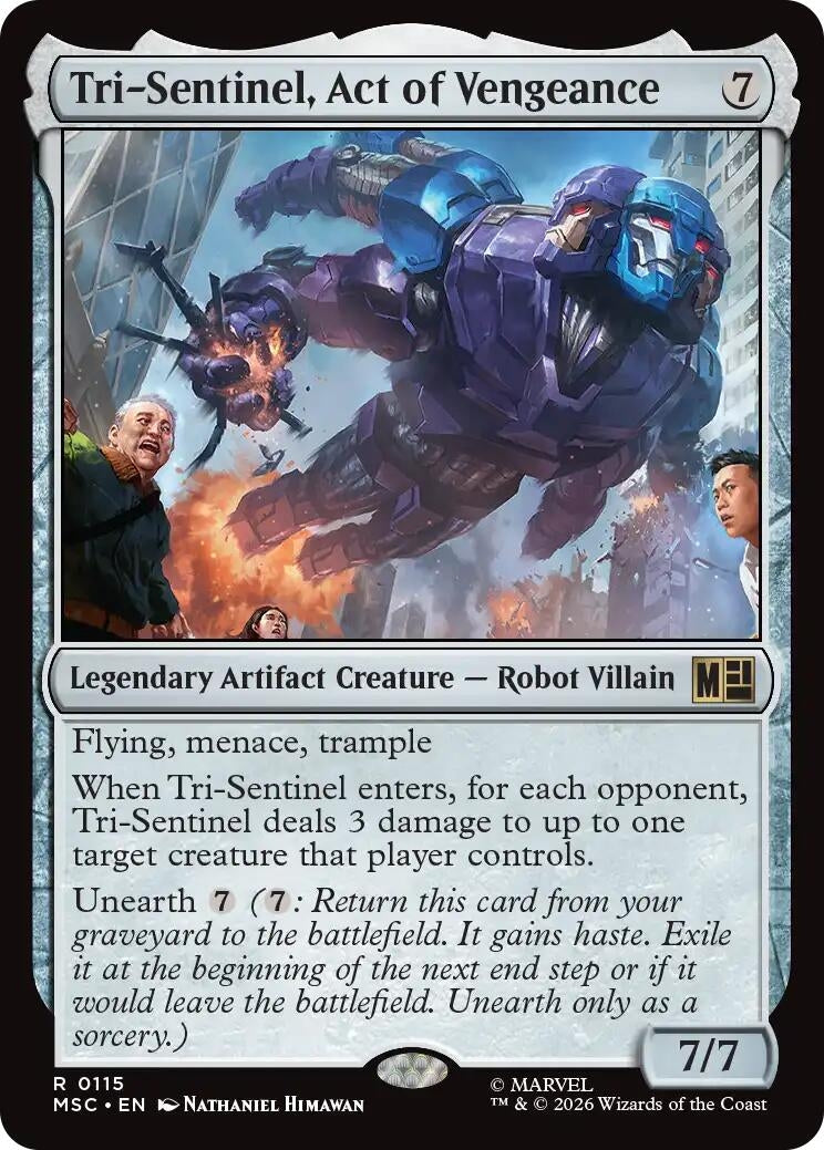Image for Tri-Sentinel, Act of Vengeance [115] - Magic: The Gathering