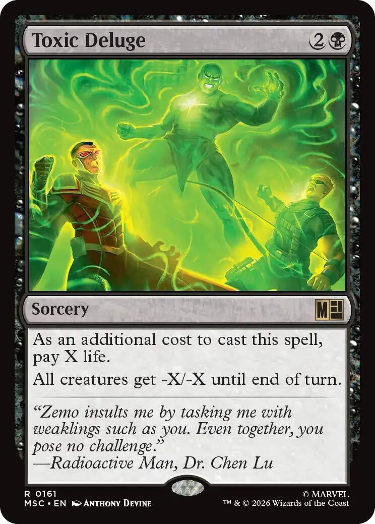 Image for Toxic Deluge [161] - Magic: The Gathering