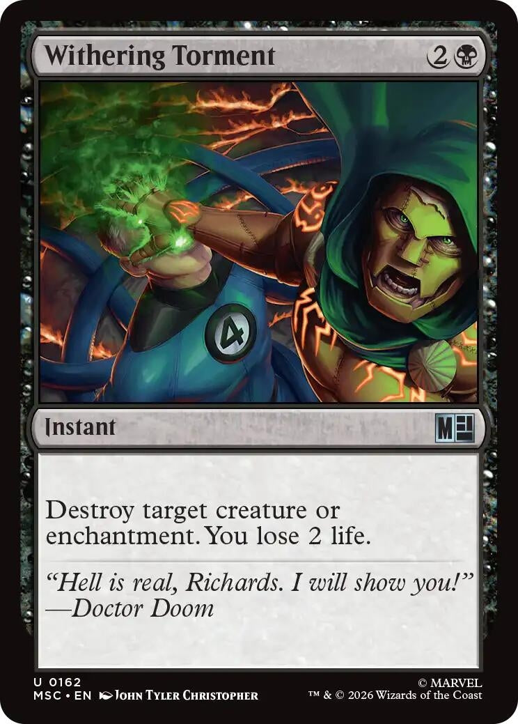 Image for Withering Torment [162] - Magic: The Gathering